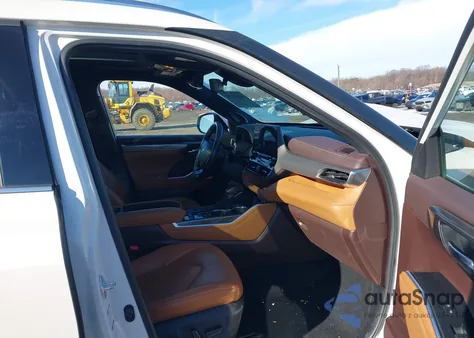 2020 Toyota Highlander Hybrid Platinum from USA, damaged, VIN 5TDEBRCH1LS009118